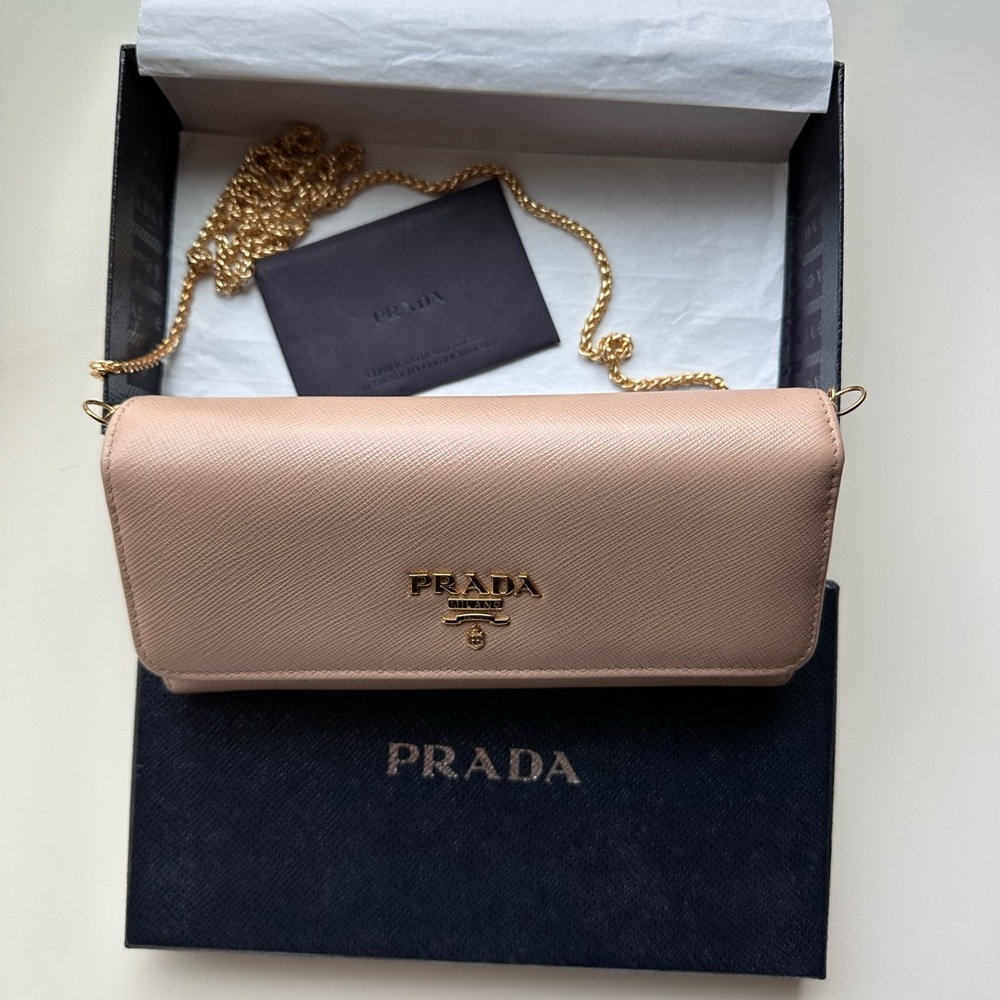 Prada Saffiano Multicolor Interior